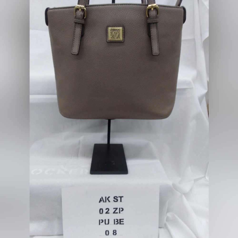 Anne Klein Beige Shoulder Tote
